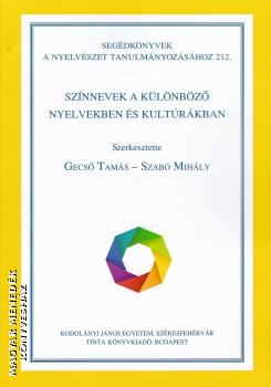 Gecs Tams - Szab Mihly - Sznnevek a klnbz nyelvekben s kultrkban