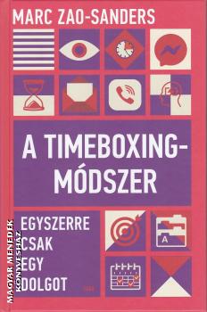 Marc Zao-Sanders - A Timeboxing-mdszer