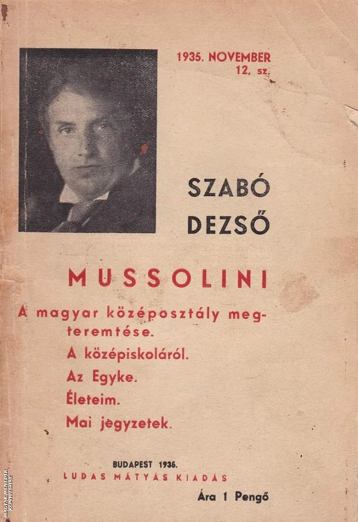 Mussolini - ANTIKVÁR
