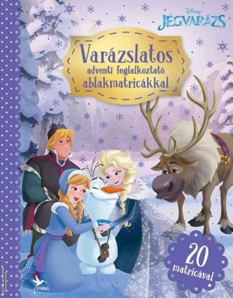Jégvarázs - Varázslatos adventi foglalkoztató ablakmatricákkal