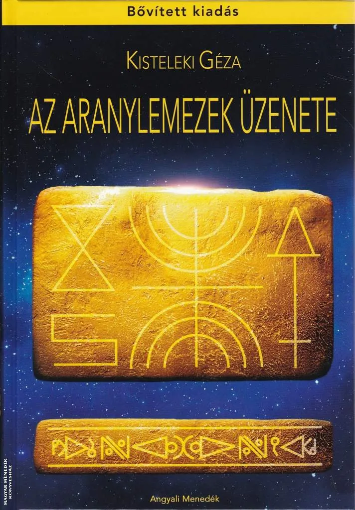 Az aranylemezek üzenete ANTIKVÁR KEMÉNYTÁBLÁS