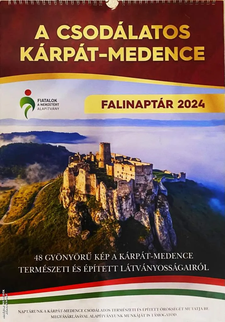 A csodálatos Kárpát-medence - Falinaptár 2024