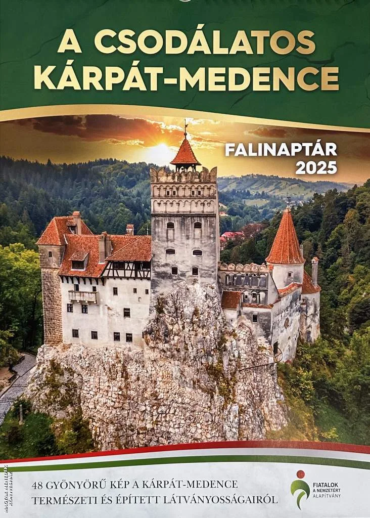 A csodálatos Kárpát-medence - Falinaptár 2025