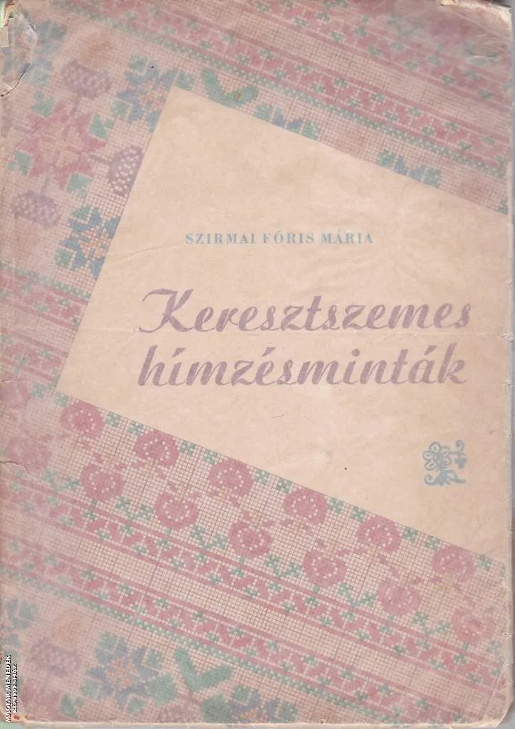 Keresztszemes hímzésminták ANTIKVÁR