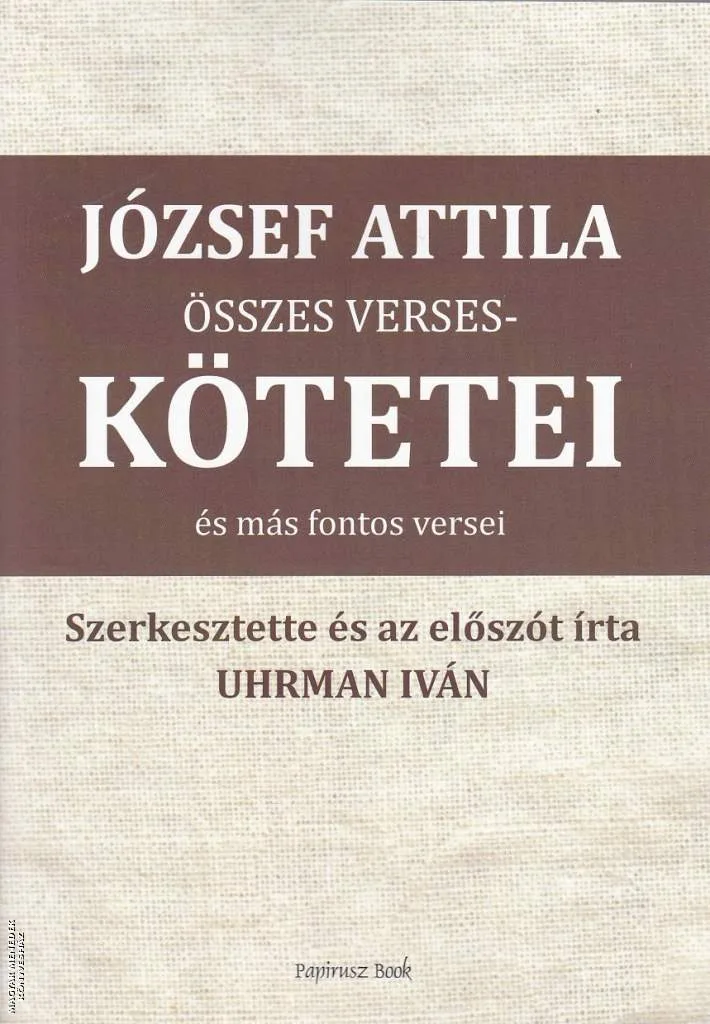József Attila összes verseskötetei