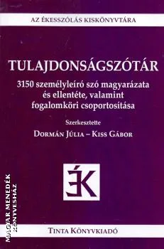 Tulajdonságszótár