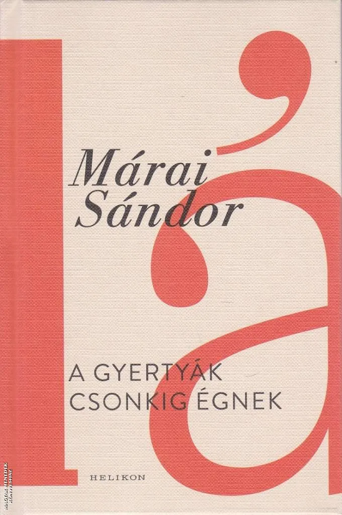 A gyertyák csonkig égnek - 2025-ös kiadás