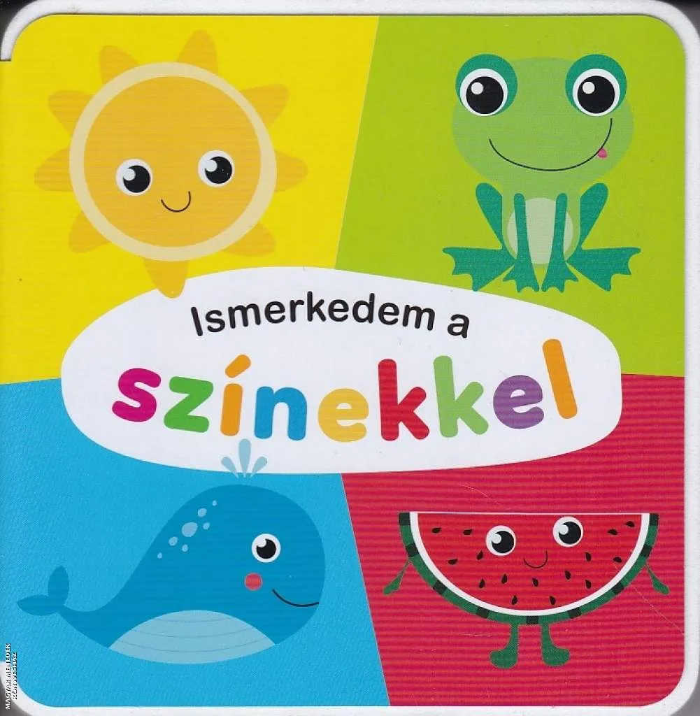 Ismerkedem a színekkel - szivacskönyv