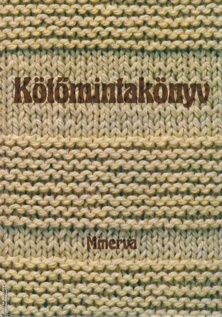 Kötőmintakönyv - ANTIKVÁR