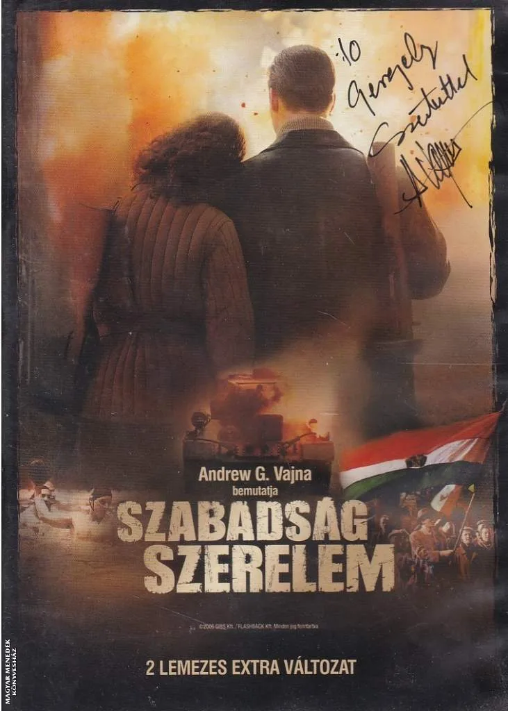 Szabadság szerelem - DEDIKÁLT DVD