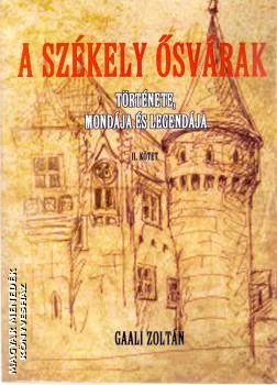 A székely ősvárak II. kötet