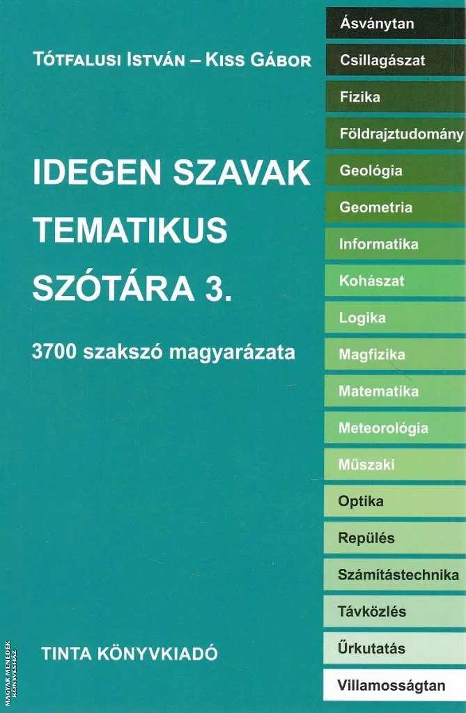 Idegen szavak tematikus szótára 3.