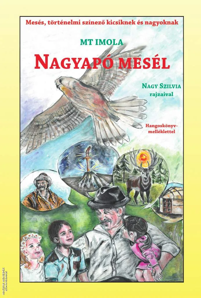 Nagyapó mesél - színező - hangoskönyv melléklettel