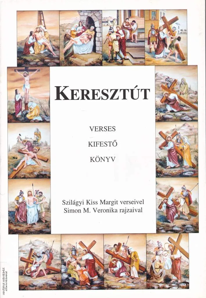 Keresztút kifestő