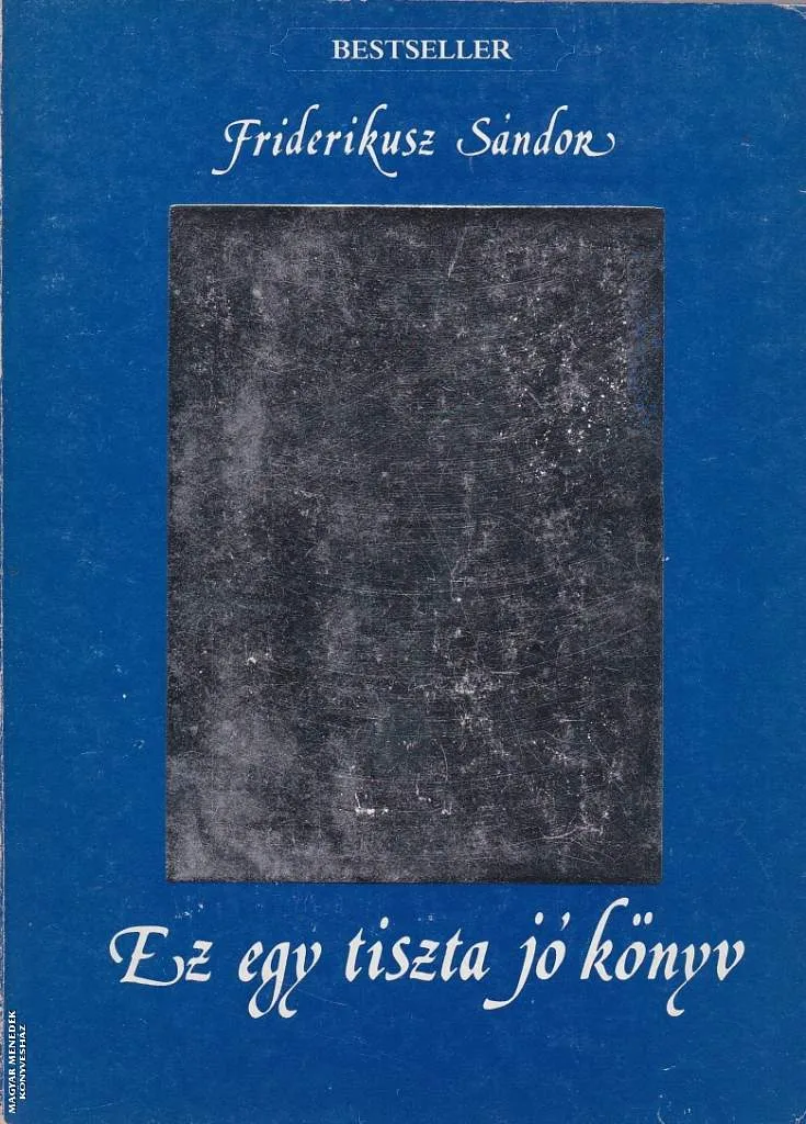 Ez egy tiszta jó könyv ANTIKVÁR