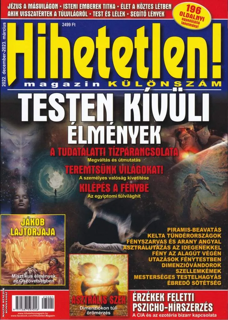 Testen kívüli élmények - KÜLÖNSZÁM