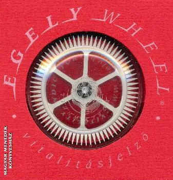 Egely-kerék vitalitásjelző piros színben