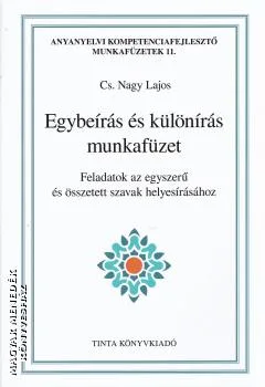Egybeírás és különírás munkafüzet