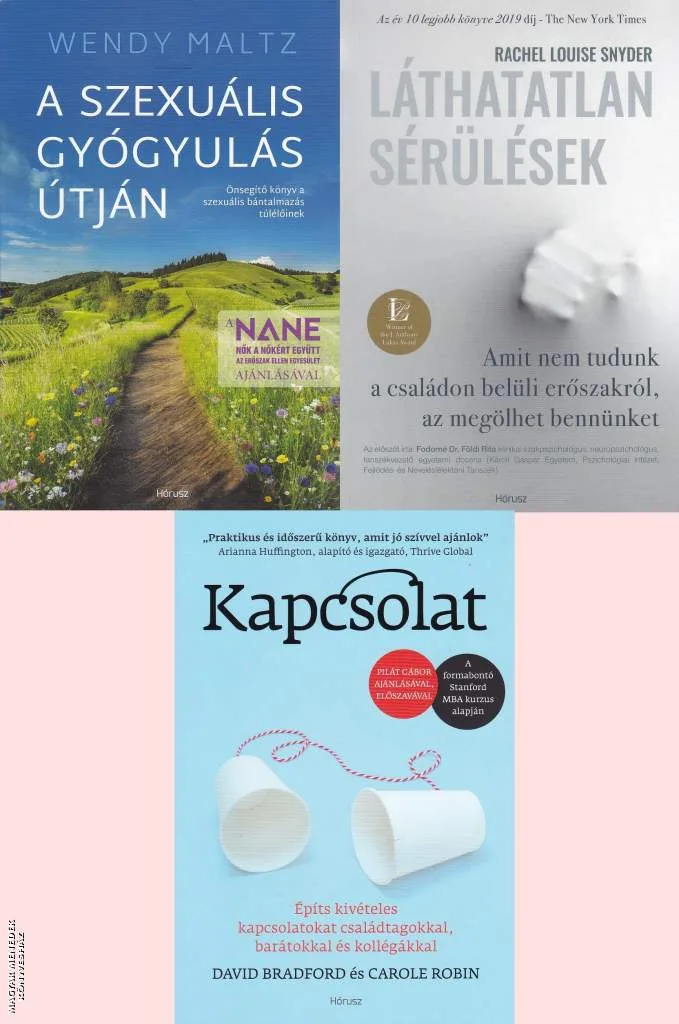 Kapcsolat csomag - 3 könyv