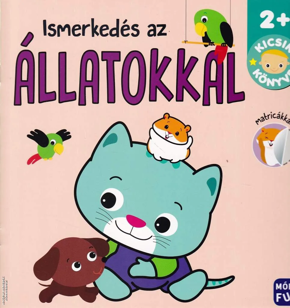 Ismerkedés az állatokkal (matricákkal)