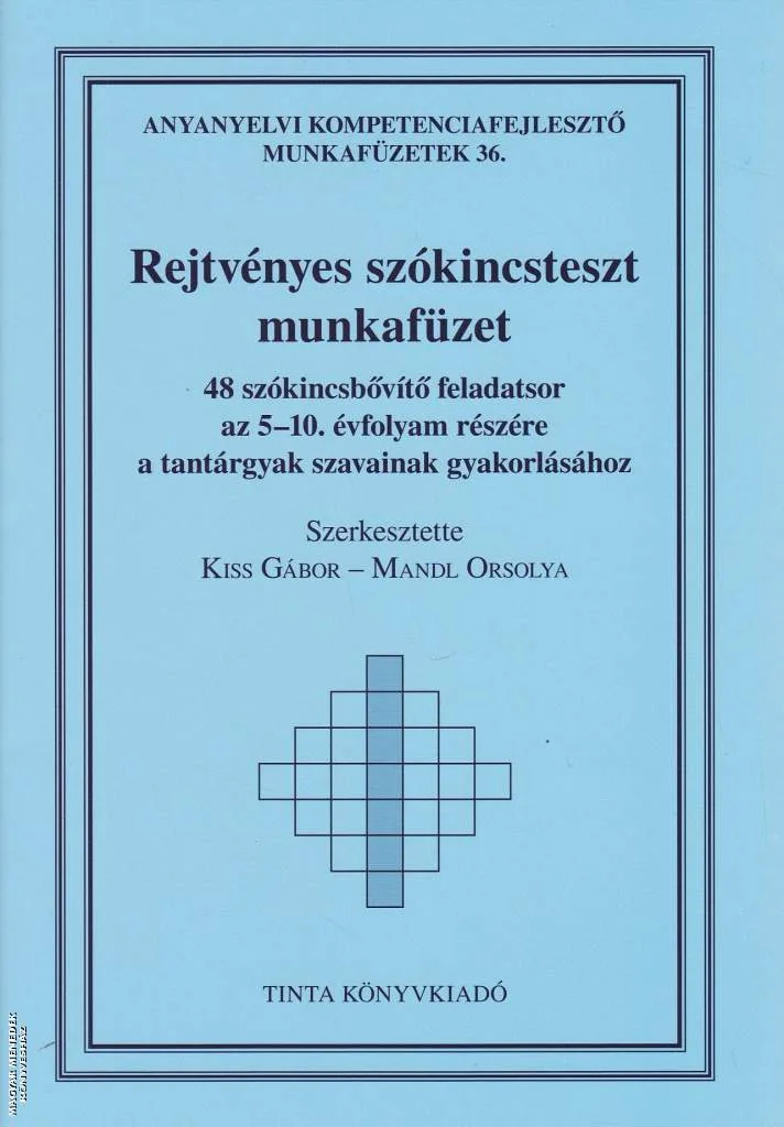Rejtvényes szókincsteszt munkafüzet