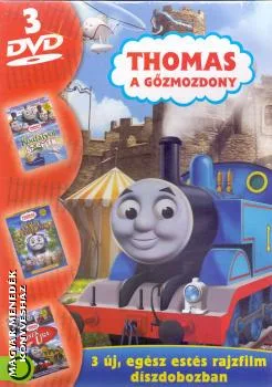 Thomas a gőzmozdony DÍSZDOBOZ - 3 DVD