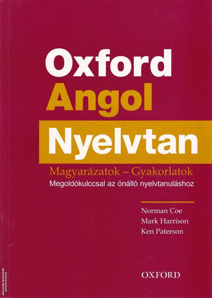 Oxford Angol Nyelvtan