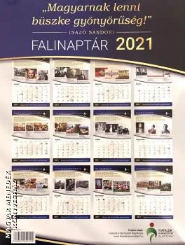Magyarnak lenni büszke gyönyörűség! - FALINAPTÁR 2021