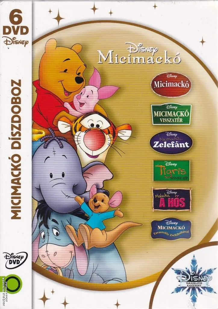 Micimackó - 6 DVD-s díszdoboz