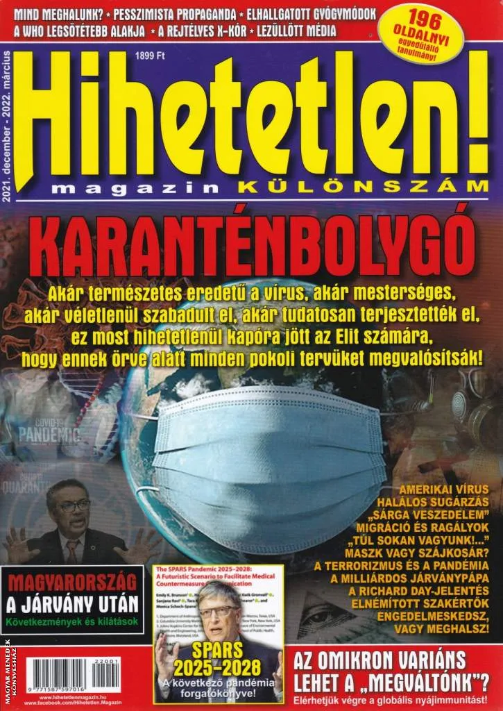 Karanténbolygó - KÜLÖNSZÁM