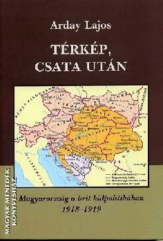 Térkép, csata után ANTIKVÁR