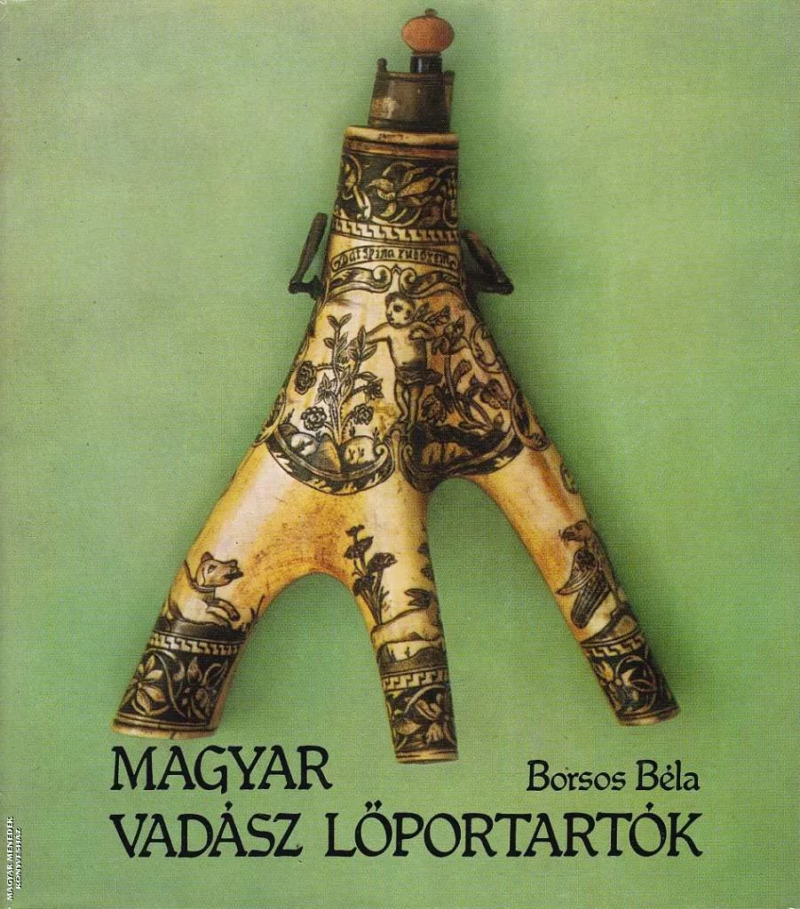 Magyar vadász lőportartók ANTIKVÁR