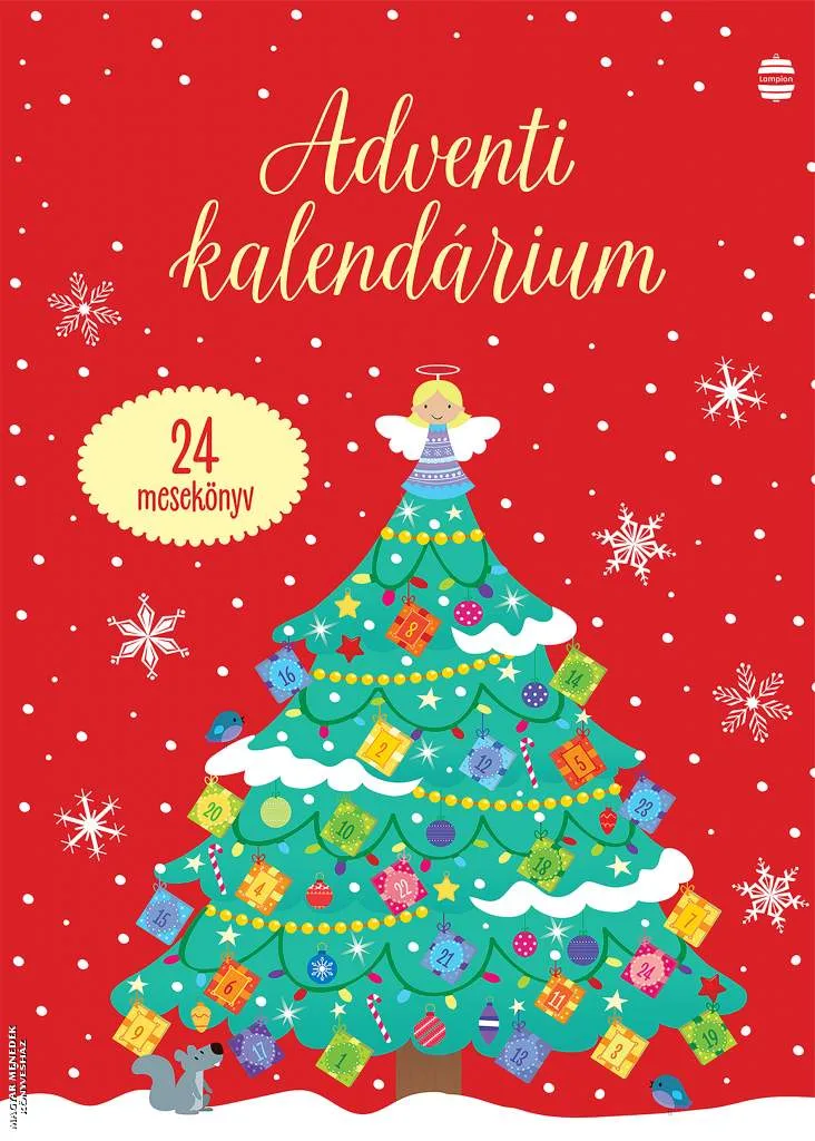 Adventi kalendárium 2025 - 24 mesekönyv