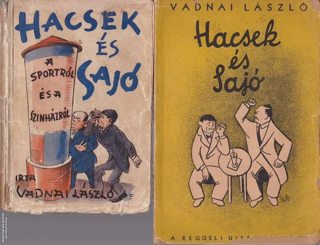 Hacsek és Sajó könyvek ANTIKVÁR