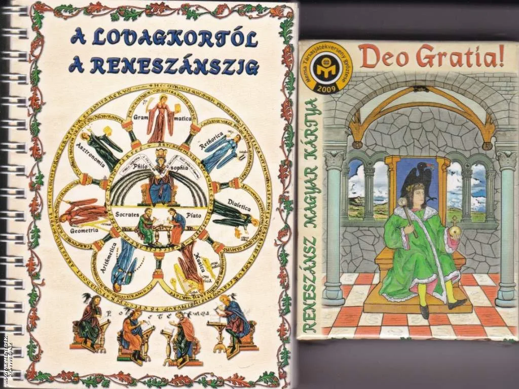 Deo Gratia! reneszánsz magyar kártya + könyv