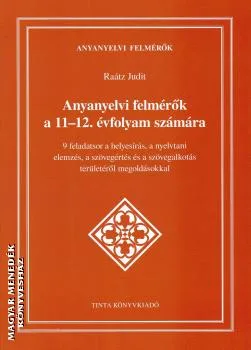 Anyanyelvi felmérők a 11-12. évfolyam számára