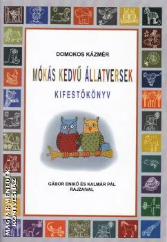 Mókás kedvű állatversek - Kifestőkönyv