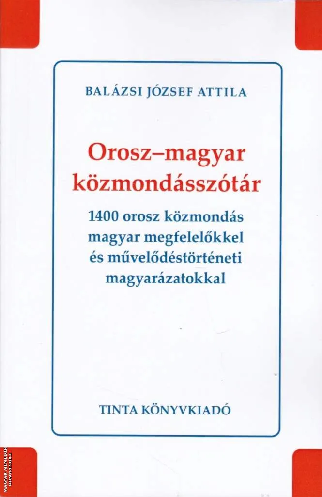 Orosz-magyar közmondásszótár