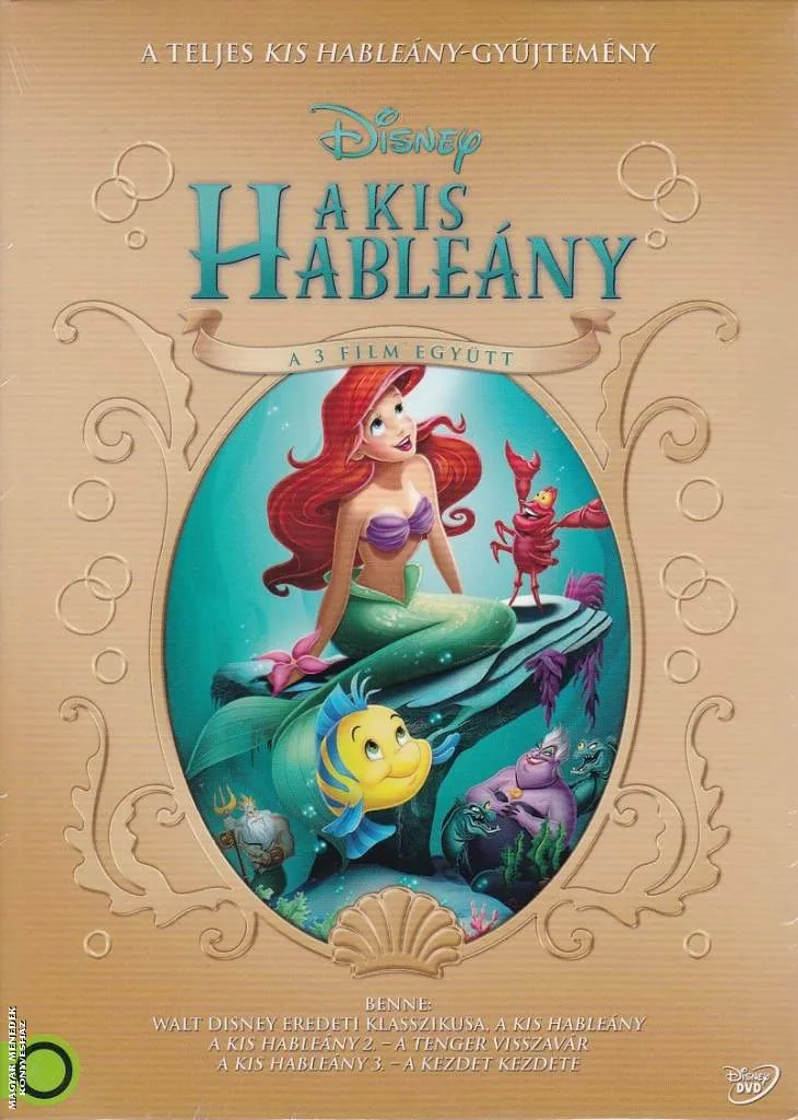 A kis hableány - 3 film együtt DVD