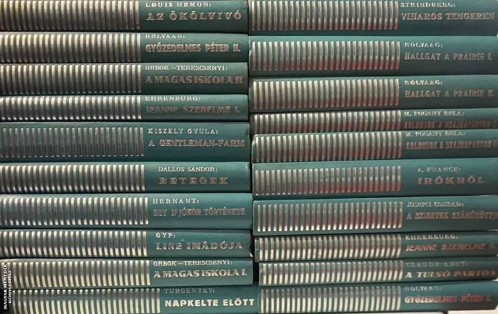 A modern regény klasszikusai - ANTIKVÁR