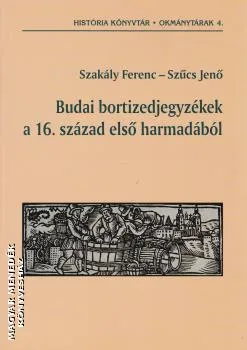 Budai bortizedjegyzékek a 16. század első harmadából