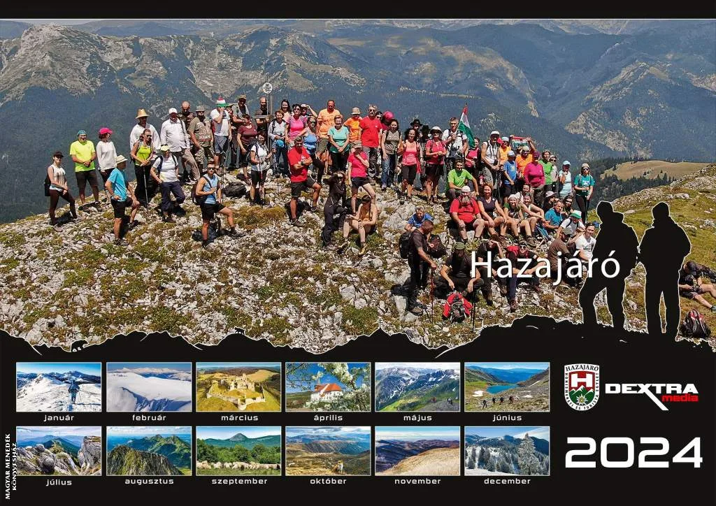 Hazajáró falinaptár 2024