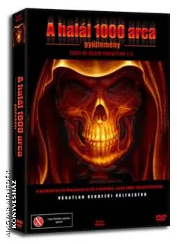 A halál ezer arca gyűjtemény 1-4. (4 DVD)