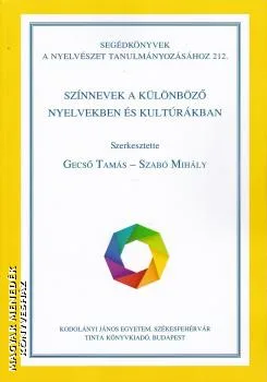 Színnevek a különböző nyelvekben és kultúrákban