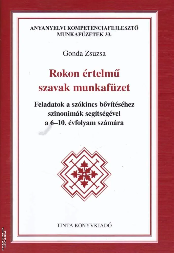 Rokon értelmű szavak munkafüzet