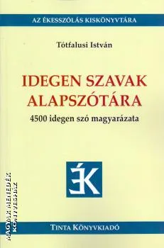 Idegen szavak alapszótára
