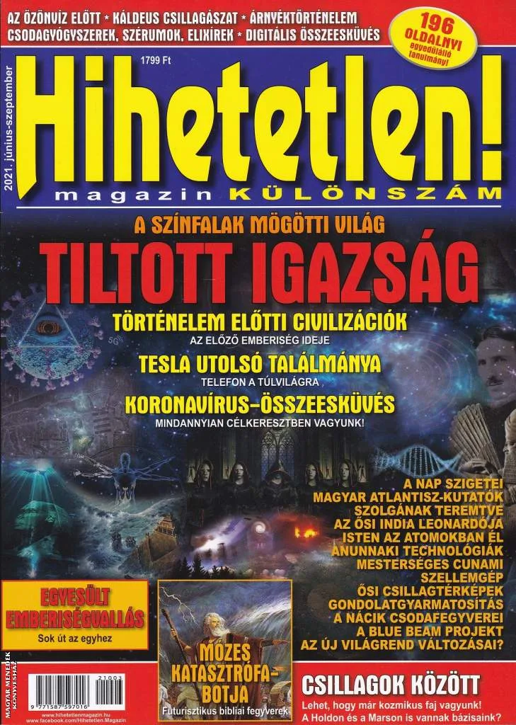 Tiltott igazság - Hihetetlen KÜLÖNSZÁM