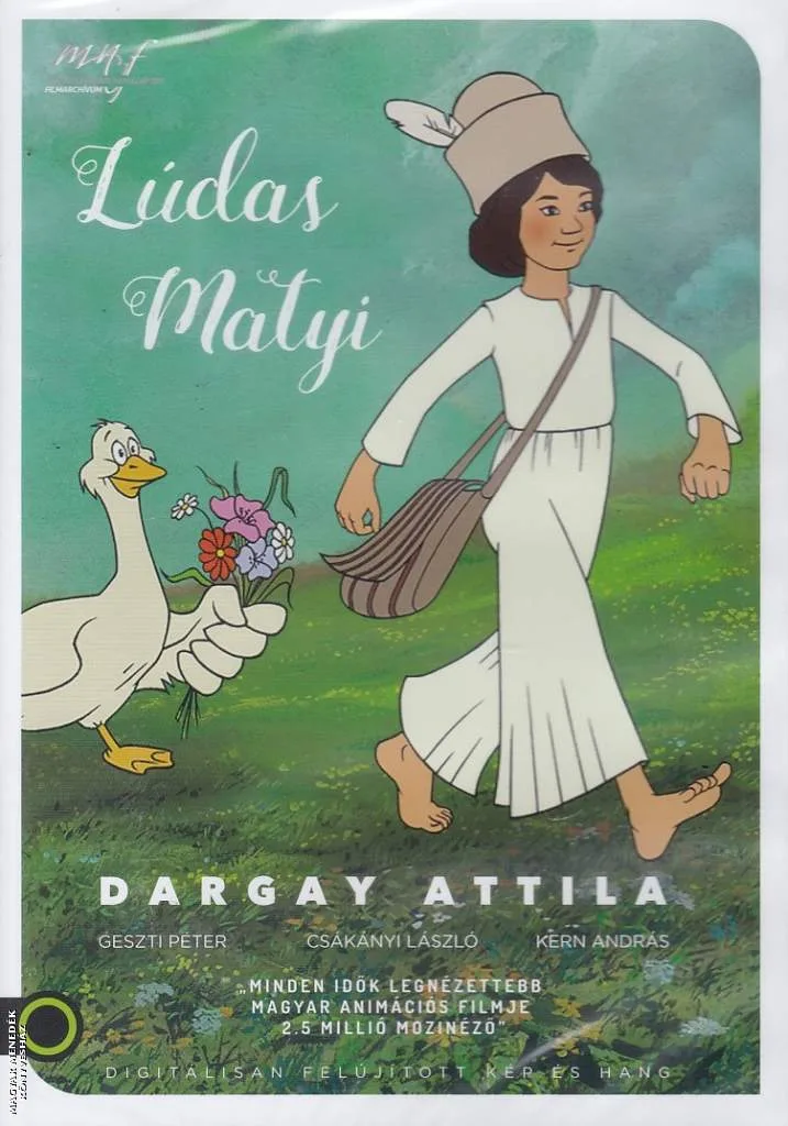 Lúdas matyi DVD Dargay Attila rajzfilmje