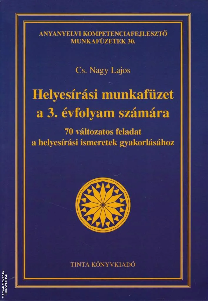 Helyesírási munkafüzet a 3. évfolyam számára