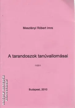 A tarandoszok tanúvallomásai ANTIKVÁR
